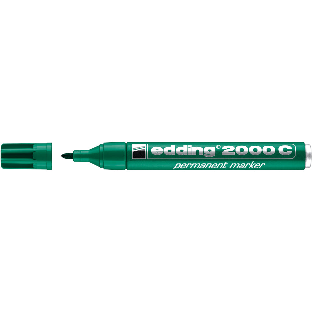 Marker Edding 2000 permanent varf rotund 1.5-3 mm, verde Marker Edding 2000 permanent varf rotund 1.5-3 mm, verde
